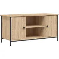vidaXL TV-Schrank Sonoma-Eiche 100x40x50 cm Holzwerkstoff