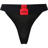 HUGO String aus Stretch-Baumwolle mit rotem Logo Grösse L