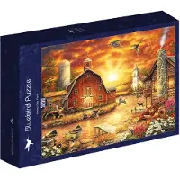 Blue Bird Puzzle Chuck Pinson Honey Drip Farm 3000 Teile Landschaft