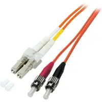 Efbe-Schott Duplex Jumper LC-ST 50/125µ, OM2, LSZH, orange, 2.0mm 0,5m Hersteller: (O0321.0,5)