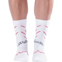 VeloToze Active Compression Coolmax Crew Socks Weiß EU 43-47 Mann