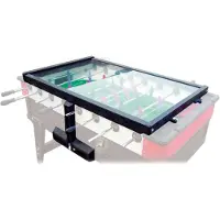 Norditalia , Glasabdeckung für Outdoor-Tischfußball "Storm" F-3, mit Balldiebstahlschutz