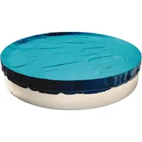 Steinbach Abdeckplane "Light" für runde Swimming Pool Stahlwandbecken blau Ø 460 cm