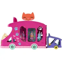 Enchantimals Lkw Demo Katze Puppe