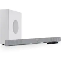 Teufel CINEBAR 11 "2.1-Set Soundbar Subwoofer Bluetooth Sound Musik Film Weiß
