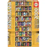 Educa 11053 Getränkedosen 2000 Teile Puzzle