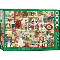 Eurographics Vintage Christmas Cards 1000pcs, 1000 Stück(e), Urlaub
