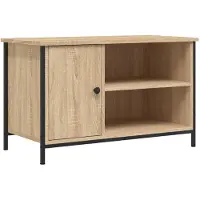 vidaXL TV-Schrank Sonoma-Eiche 80x40x50 cm Holzwerkstoff