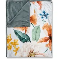 Descanso Plaid Annabelle Ecru Multi-130 x 160 cm