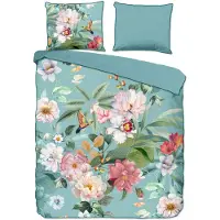 Muller Textil Descanso Bettwäsche "Fungi" - Multi - (200x220 cm) - 100% Bio Baumwolle