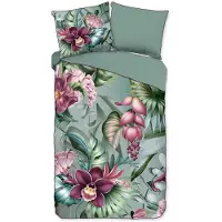 Muller Textil Descanso Bettwäsche "Allison" - Multi - (140x220 cm) - 100% Bio Baumwolle