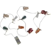 Star Trading Forest Friends, Leichte Dekorationskette, Mehrfarbig, IP20, 6 h, 18 h, 10 Glühbirne(n)