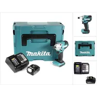 Makita DTD 156 SF1J Akku Schlagschrauber 18V 155Nm + 1x Akku 3,0Ah + Ladegerät + Makpac