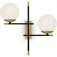 Maytoni Wandleuchte Nostalgia 2xE14 aus Metall in Gold