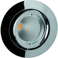 Rutec Einbaustrahler chrom ALU5537-4 schwenkbar DA68mm o.Sprengring f.LM 50mm