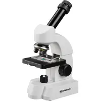 Bresser Junior 40-640x Mikroskop mit smartem Zubehör mit QR-Code für zusätzliche Informationen