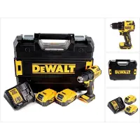 DeWalt DCD 708 P2T Akku Bohrschrauber 18 V Li-Ion Brushless in TSTAK Box + 2 x 5,0 Ah Akku + Ladegerät