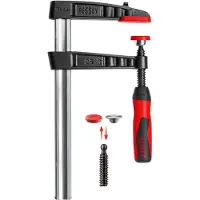 Bessey Tempergussschraubzwinge TG-2K Spann-W.250mm A.120mm 2K-Griff 29x9mm