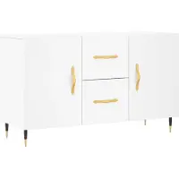 vidaXL Sideboard Weiß 100x36x60 cm Holzwerkstoff