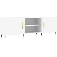 vidaXL TV-Schrank Weiß 150x30x50 cm Holzwerkstoff