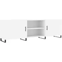 vidaXL TV-Schrank Weiß 150x30x50 cm Holzwerkstoff
