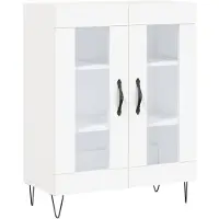 vidaXL Sideboard Weiß 69,5x34x90 cm Holzwerkstoff