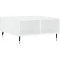 vidaXL Couchtisch Weiß 60x60x30 cm Holzwerkstoff