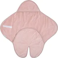 Babys Only Hooded Baby Decke mit Füße Cozy, Old Pink