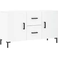 vidaXL Sideboard Weiß 100x36x60 cm Holzwerkstoff