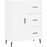 vidaXL Sideboard Weiß 69,5x34x90 cm Holzwerkstoff