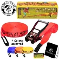Kids At Work Slackline 15 m in verschiedenen Farben | Gr.: onesize