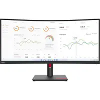 Lenovo ThinkVision T34w-30, 86,4 cm (34"), 3440 x 1440 Pixel, Wide Quad HD, LED, 6 ms, Schwarz