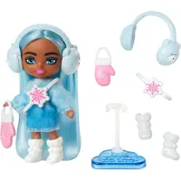 Barbie Lalka barbie extra mini minis zimowa