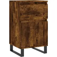 vidaXL Sideboard Räuchereiche 40x35x70 cm Holzwerkstoff