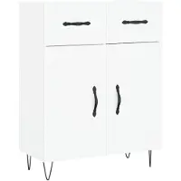 vidaXL Sideboard Weiß 69,5x34x90 cm Holzwerkstoff