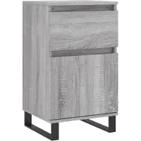 vidaXL Sideboard Grau Sonoma 40x35x70 cm Holzwerkstoff