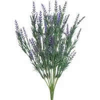 Everlands 1 Lavendelzweig 43cm Kunstblumenstrauß künstliche Blumen Dekoblumen Kunstpflanze