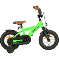 AMIGO Spiel + Freizeit GmbH Explorer 12 Zoll 20 cm Jungen Rücktrittbremse Grün/Schwarz
