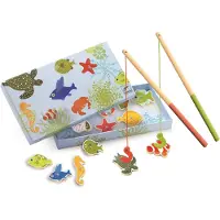 Djeco Spiel - Magnetisch - Tropischer Fisch - - One Size - Spiele