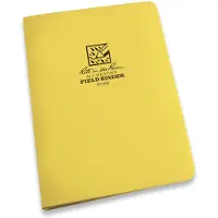 Rite in the rain Ring Binder - 1/2" Capacity, Yellow