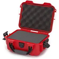 Nanuk 904 Koffer mit Schaumstoffeinlage, rot