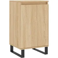 vidaXL Sideboard Sonoma-Eiche 40x35x70 cm Holzwerkstoff