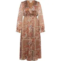 Usha Robe maxi avec imprimé paisley nowles