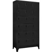 vidaXL Leana With 18 lockers