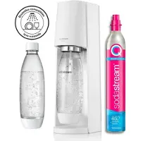 SodaStream Terra Megapack, Weiß, 134 mm, 198 mm, 430 mm, 1 l, Kunststoff