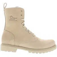 Panama jack Damen Winterstiefeletten Combat Boots FRISIA B8 Beige Rauleder wasserfest Größe: 39