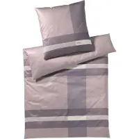 JOOP! Mako-Satin-Bettwäsche-Garnitur Modern Farbe Violet Größe 135x200+80x80 AL