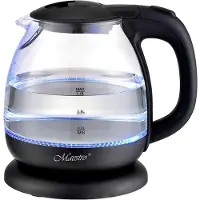 Maestro Feel-MR-055-BLACK Wasserkocher 1 l Schwarz 1100 W