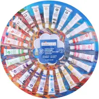 Artist & Co Acrylic Painting Paletteb - 25 Farben - auf Wasserbasis - Multicolour