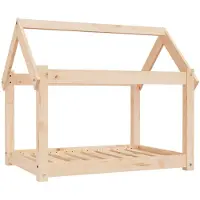 vidaXL Hundebett 81x60x70 cm Massivholz Kiefer